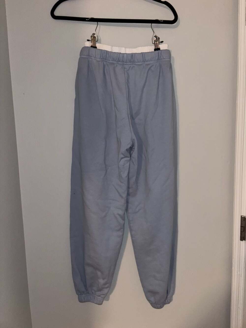 Daily Drills Women's Blue Jogger Sweatpants 100% cotton - Picture 3 of 4